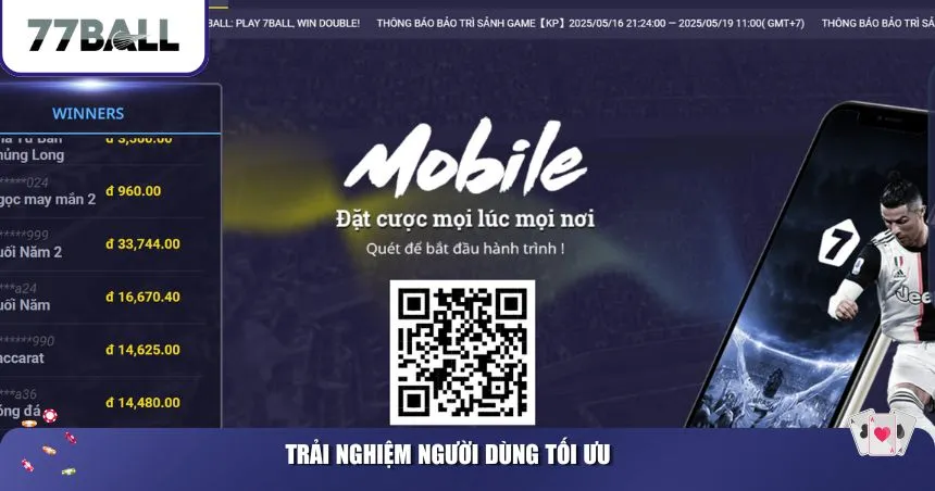 Trải nghiệm người dùng tối ưu
