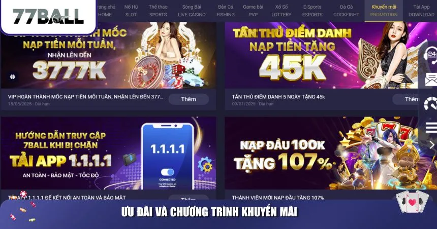 Ưu đãi và các chương trình khuyến mãi thành viên